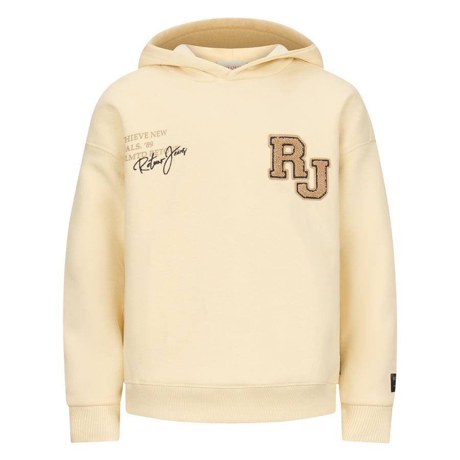 Jongens Hooded sweater Winston van RETOUR in de kleur kit in maat 182-188.