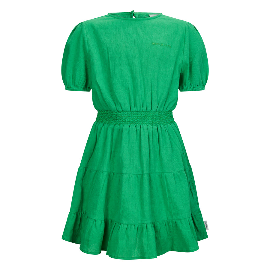 Meisjes Dress Conchita van RETOUR in de kleur bright green in maat 182-188.