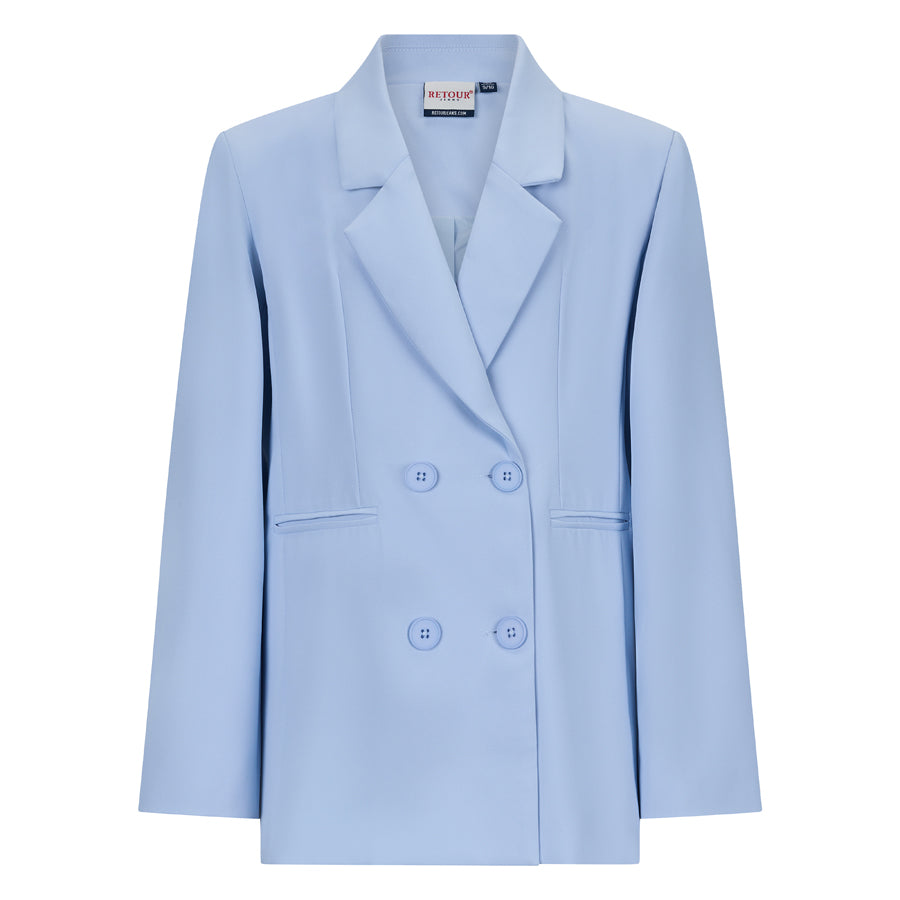 Meisjes Blazer Dolores van RETOUR in de kleur lavender in maat 170-176.