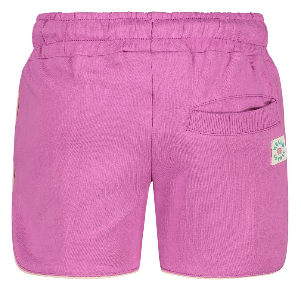 Meisjes Short - Picknick Perfect van Jubel in de kleur Paars in maat 128.
