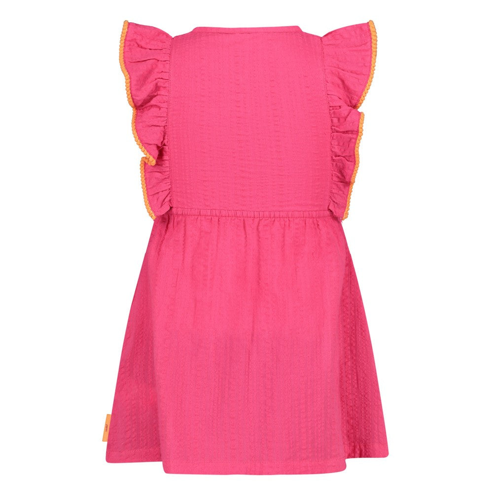 Meisjes Jurk - Samba Shake van Jubel in de kleur Fuchsia in maat 128.