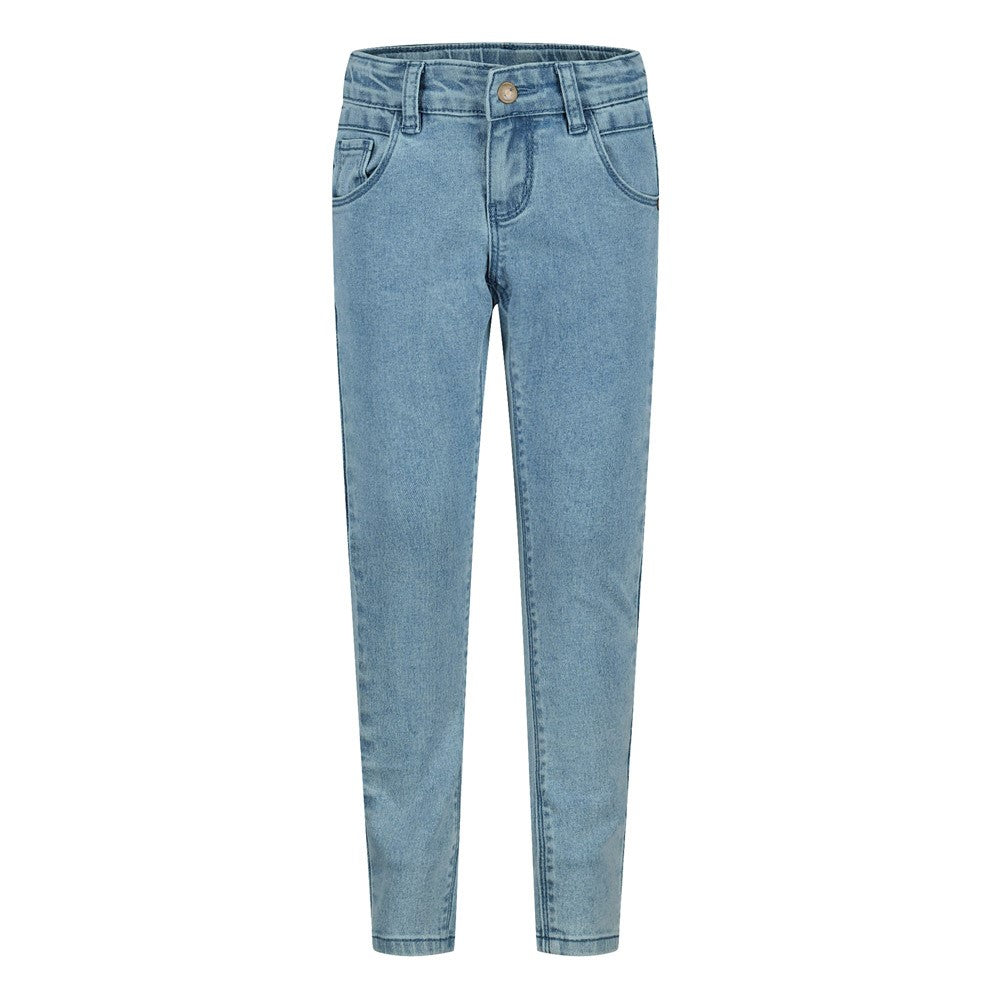 Meisjes Broek - Summer Denims van Jubel in de kleur Blue denim in maat 128.