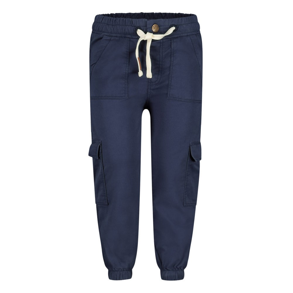Jongens Cargo broek - The Good Life van Sturdy in de kleur Marine in maat 128.