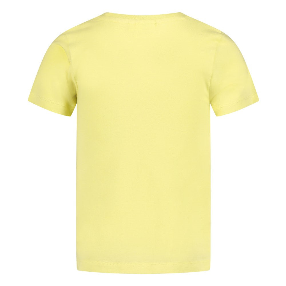 Jongens T-shirt - Explore More van Sturdy in de kleur Geel in maat 128.