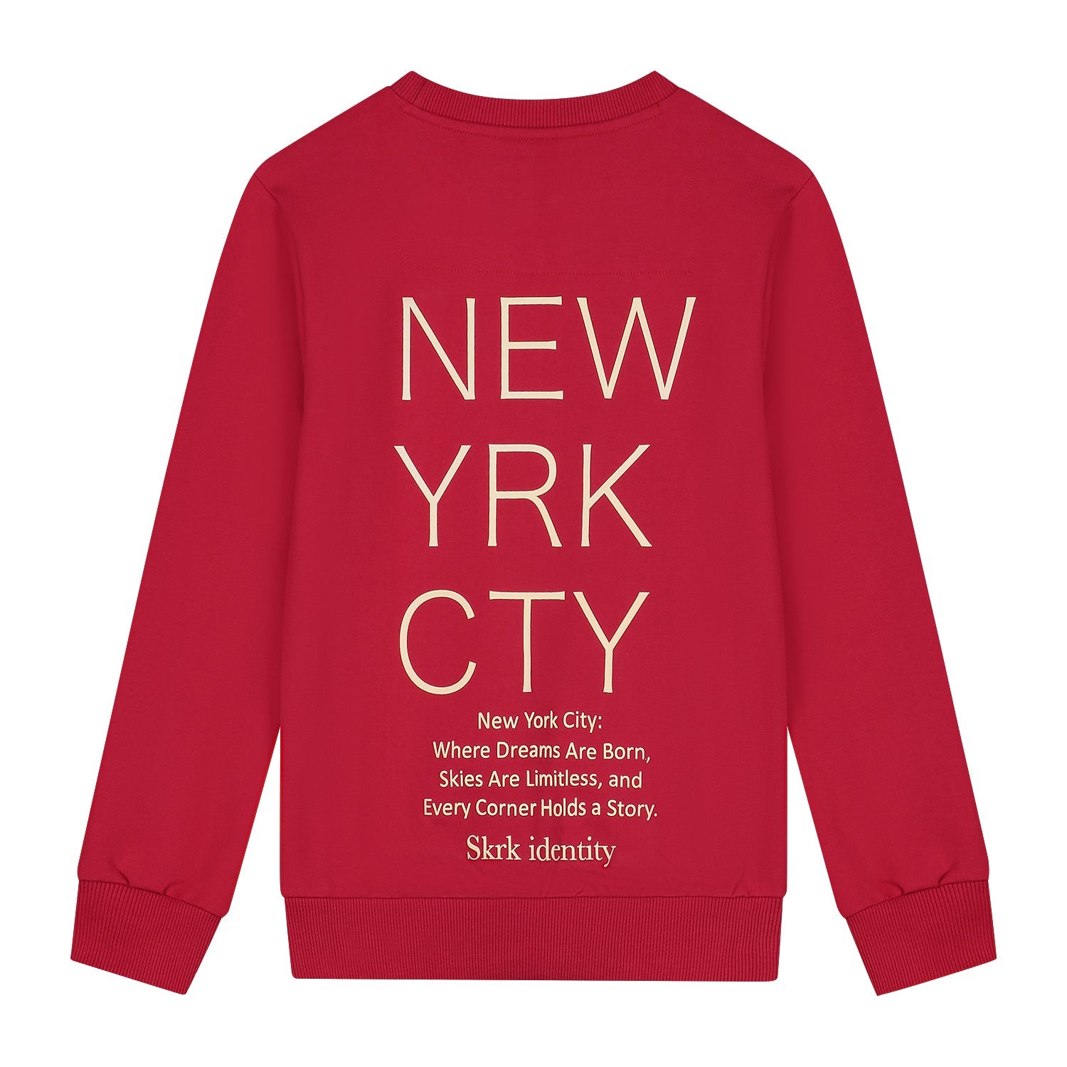 Jongens Sweater Santos van Skurk in de kleur Red in maat 170.