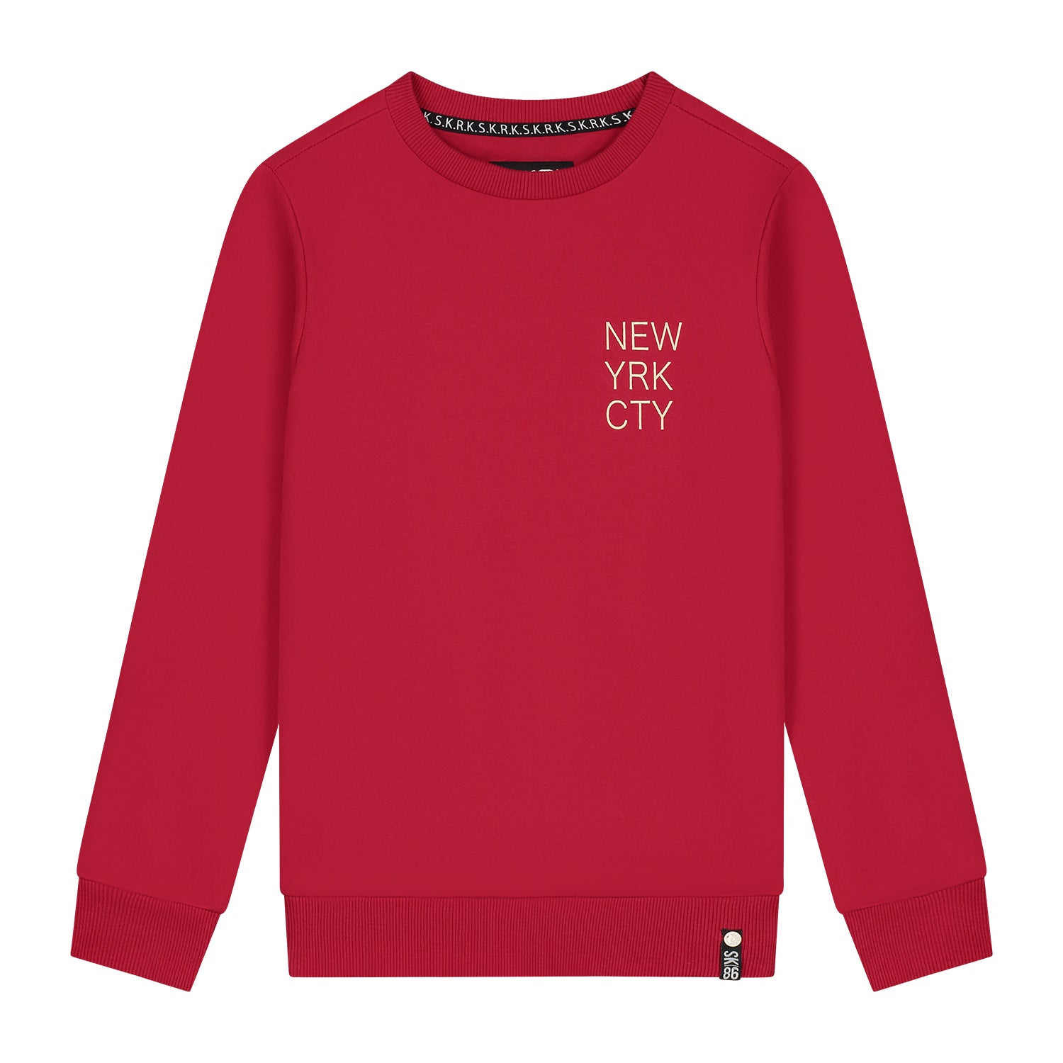 Jongens Sweater Santos van Skurk in de kleur Red in maat 170.