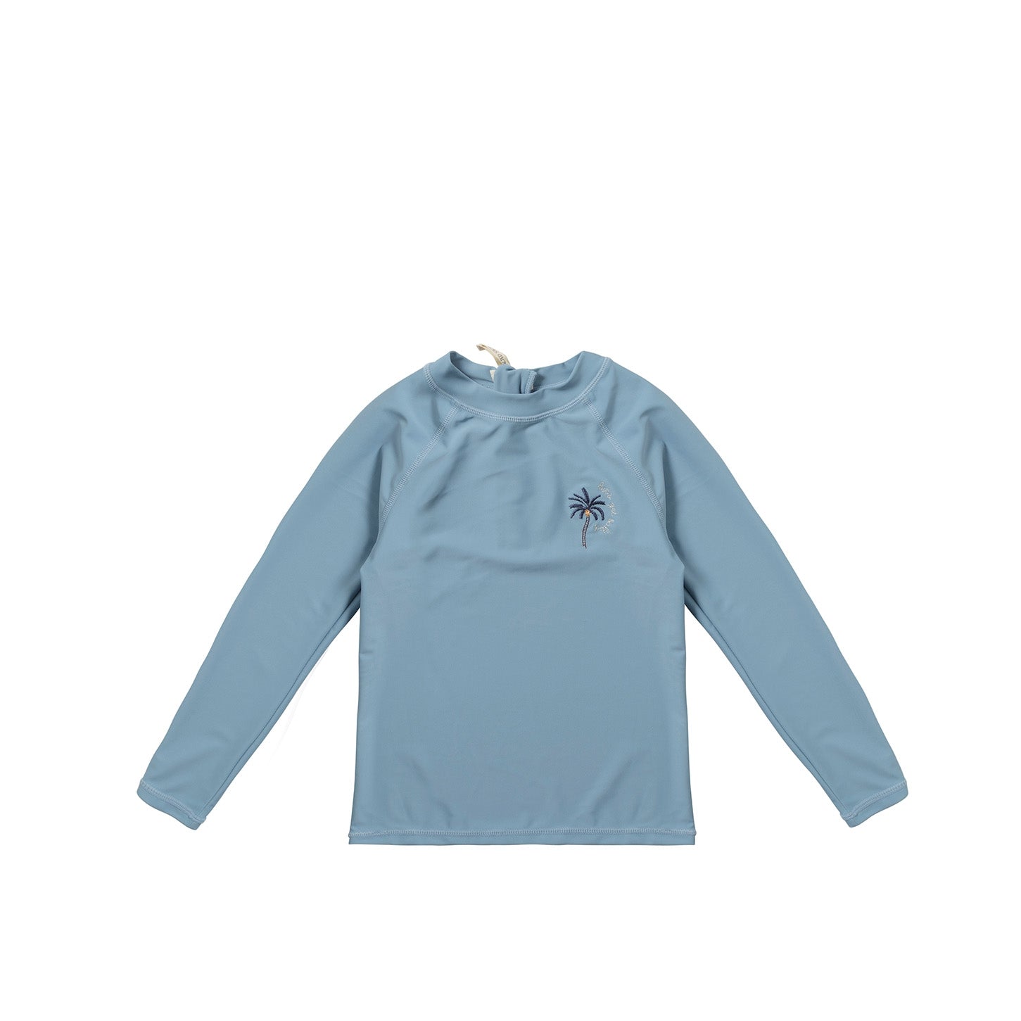 Unisexs UV Shirt Long Sleeves Solid | Sverre van Salted Stories in de kleur Dusk Blue in maat 122-128.