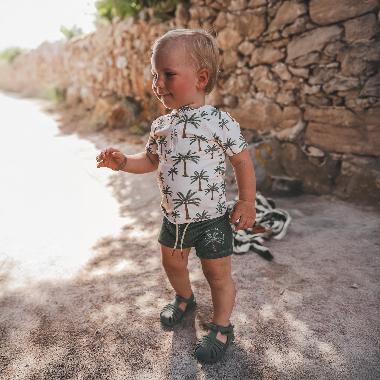 Salted Stories Solid | Swim Trunks