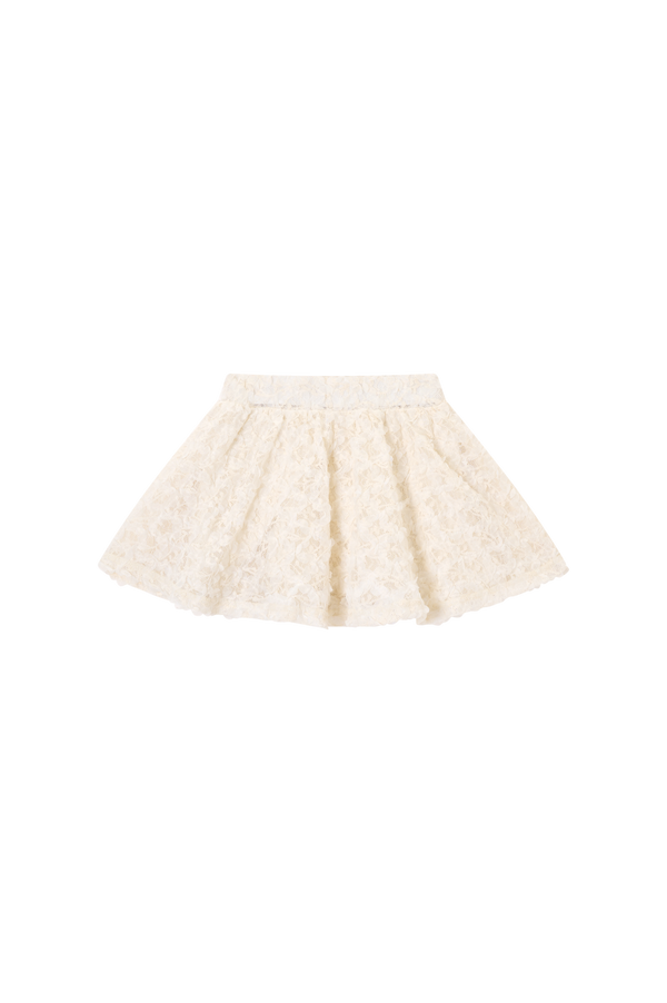 Meisjes Skirt AISHA-SG-41-I van Someone in de kleur ECRU in maat 134.