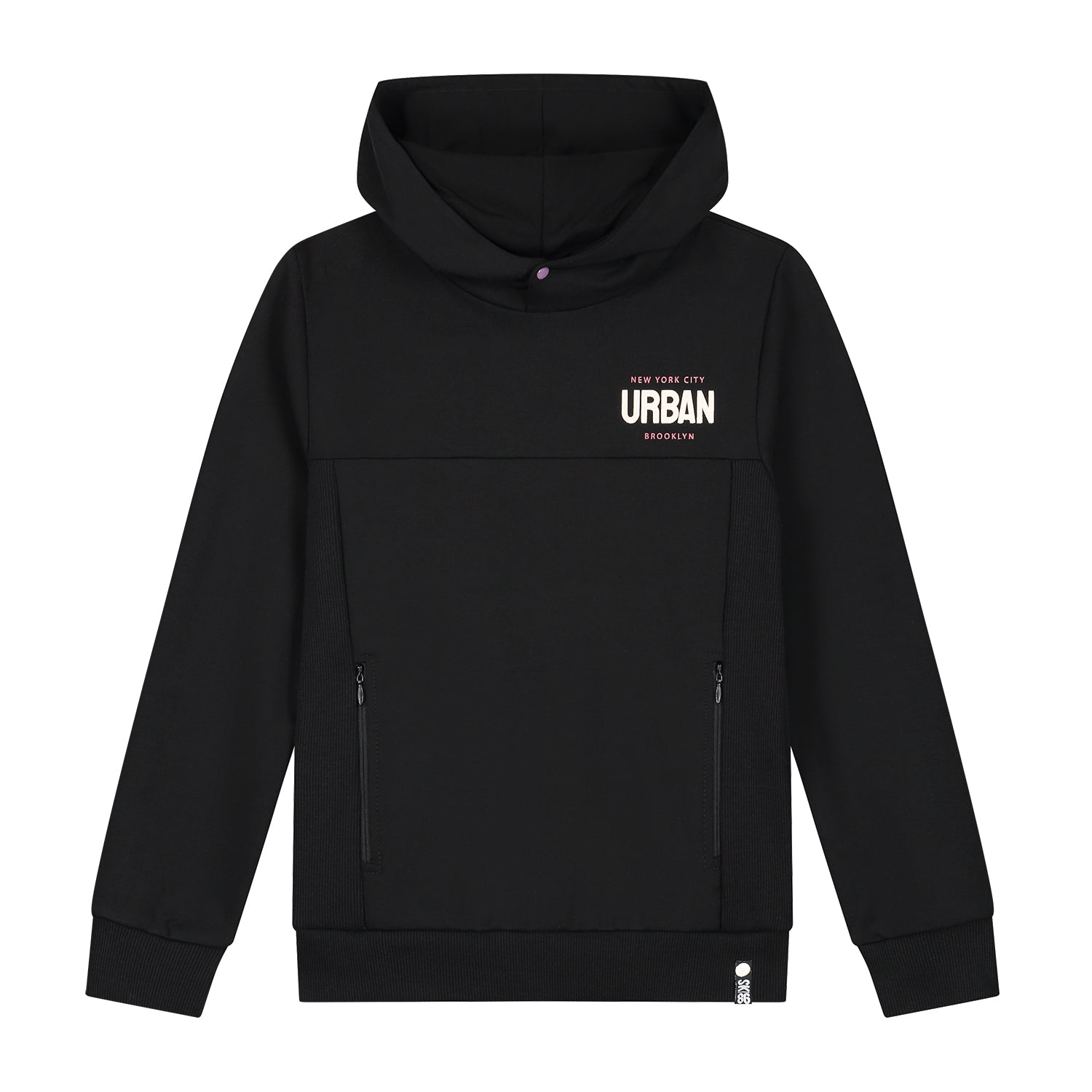 Jongens Hoodie Siets van Skurk in de kleur Black in maat 170.