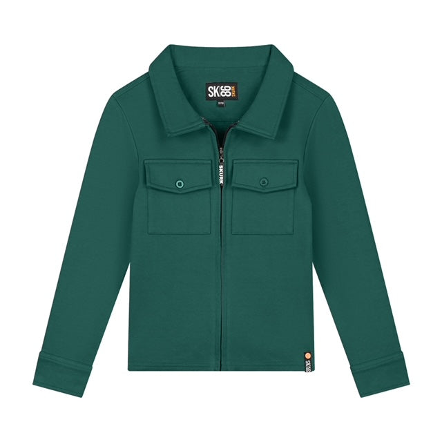 Skurk Zip overshirt Siraj Green