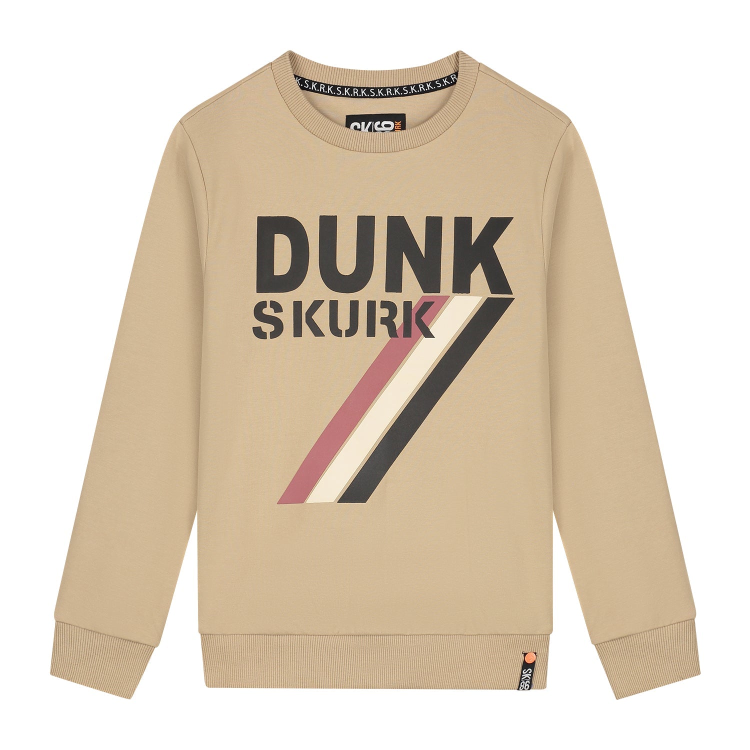 Jongens Sweater Spenc van Skurk in de kleur Sand in maat 170.
