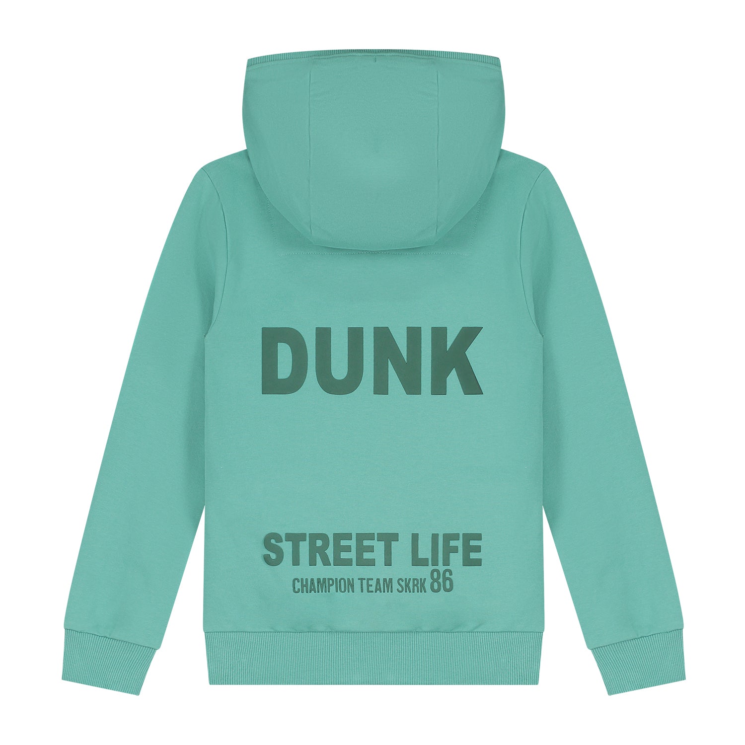 Jongens Hoodie Sunnery van Skurk in de kleur Sea Green in maat 170.