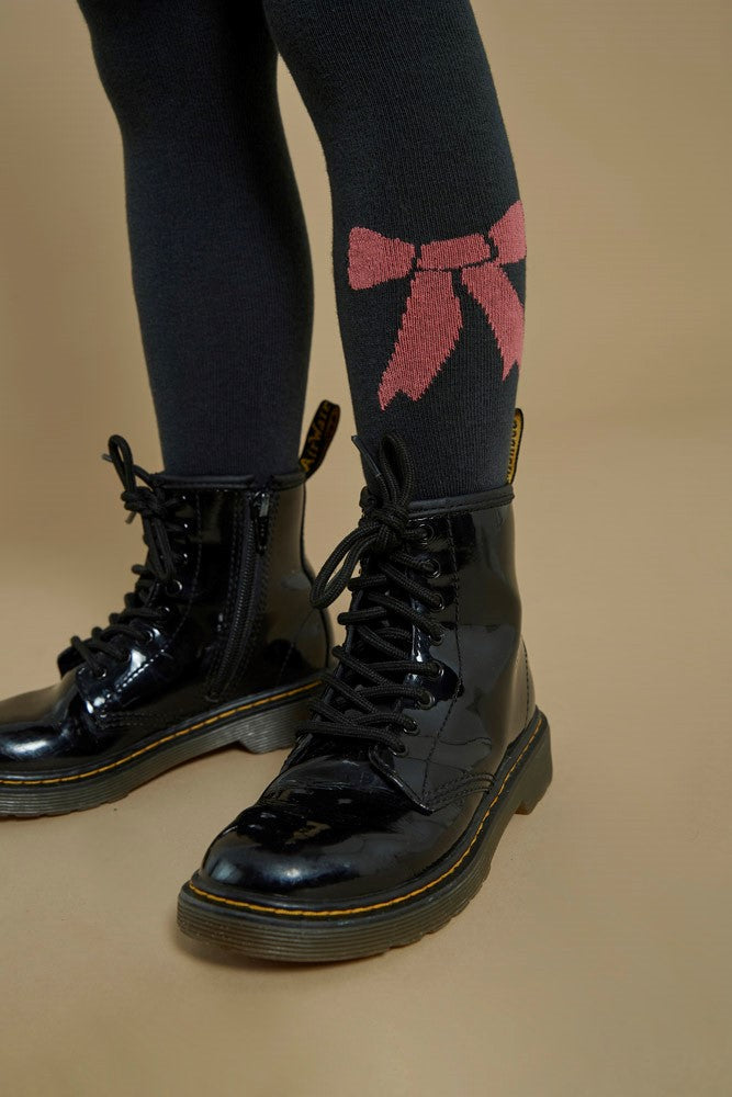 Meisjes Maillot - Queen of Hearts van Jubel in de kleur Antraciet in maat 128.