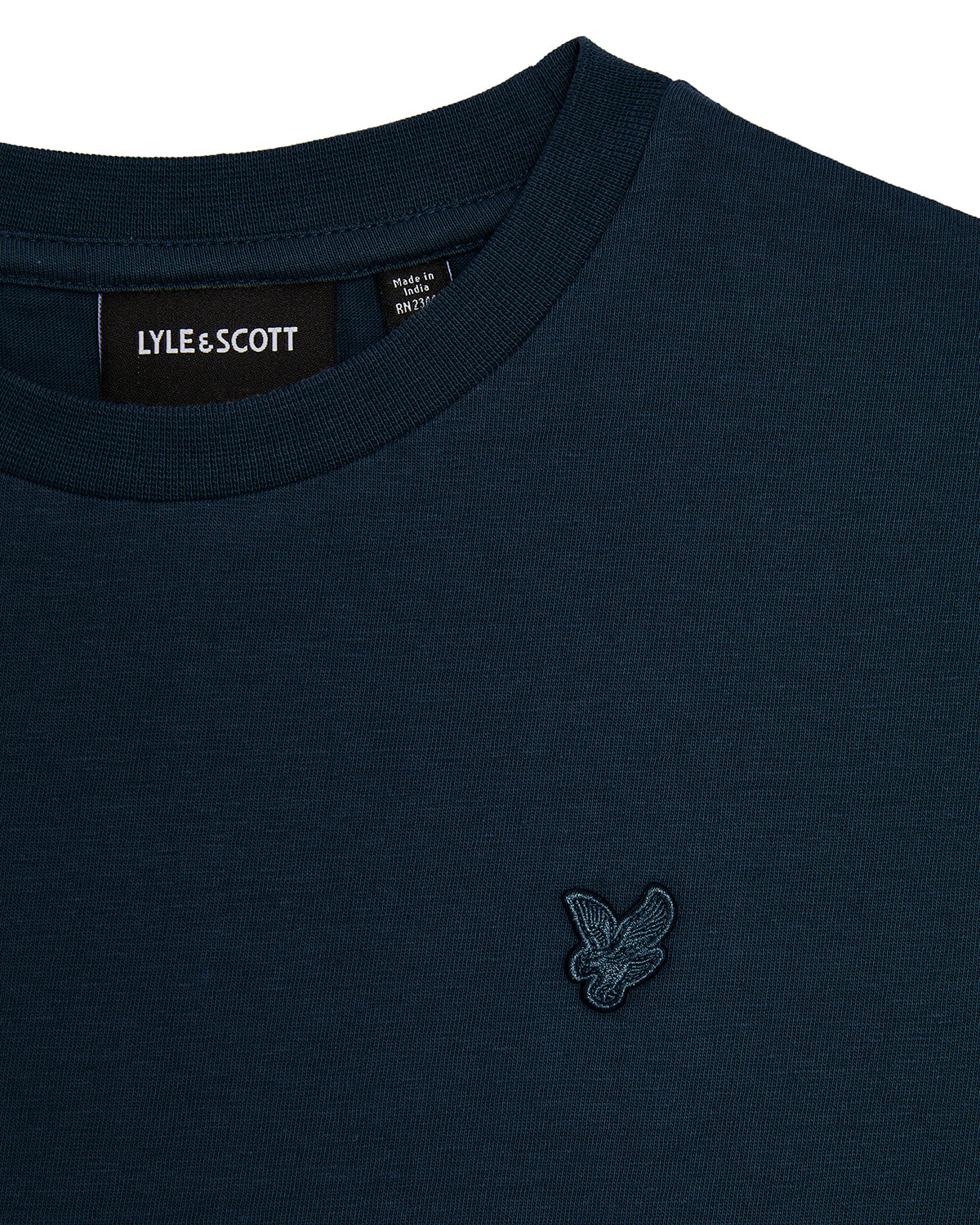 Jongens Linen T-shirt van in de kleur Z271 Dark Navy in maat 170-176.