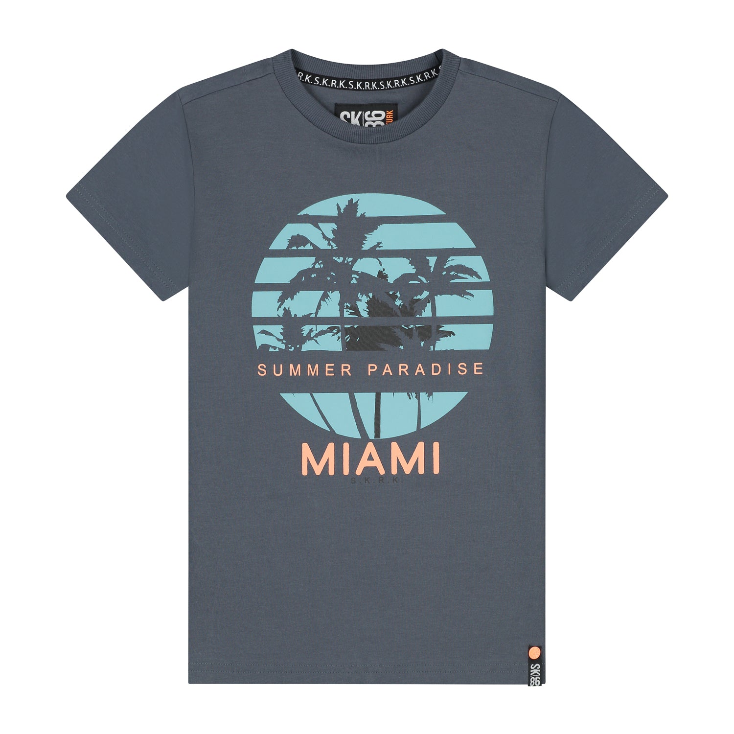 Skurk T-shirt Tar Dark grey