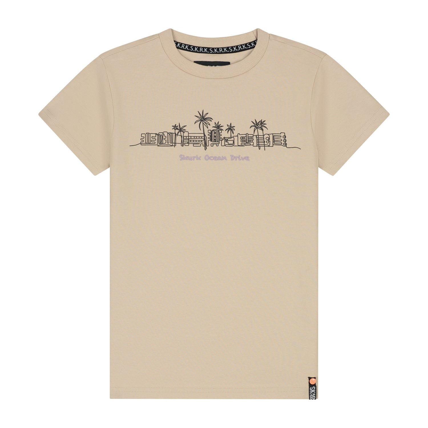 Skurk T-shirt Tef Sand