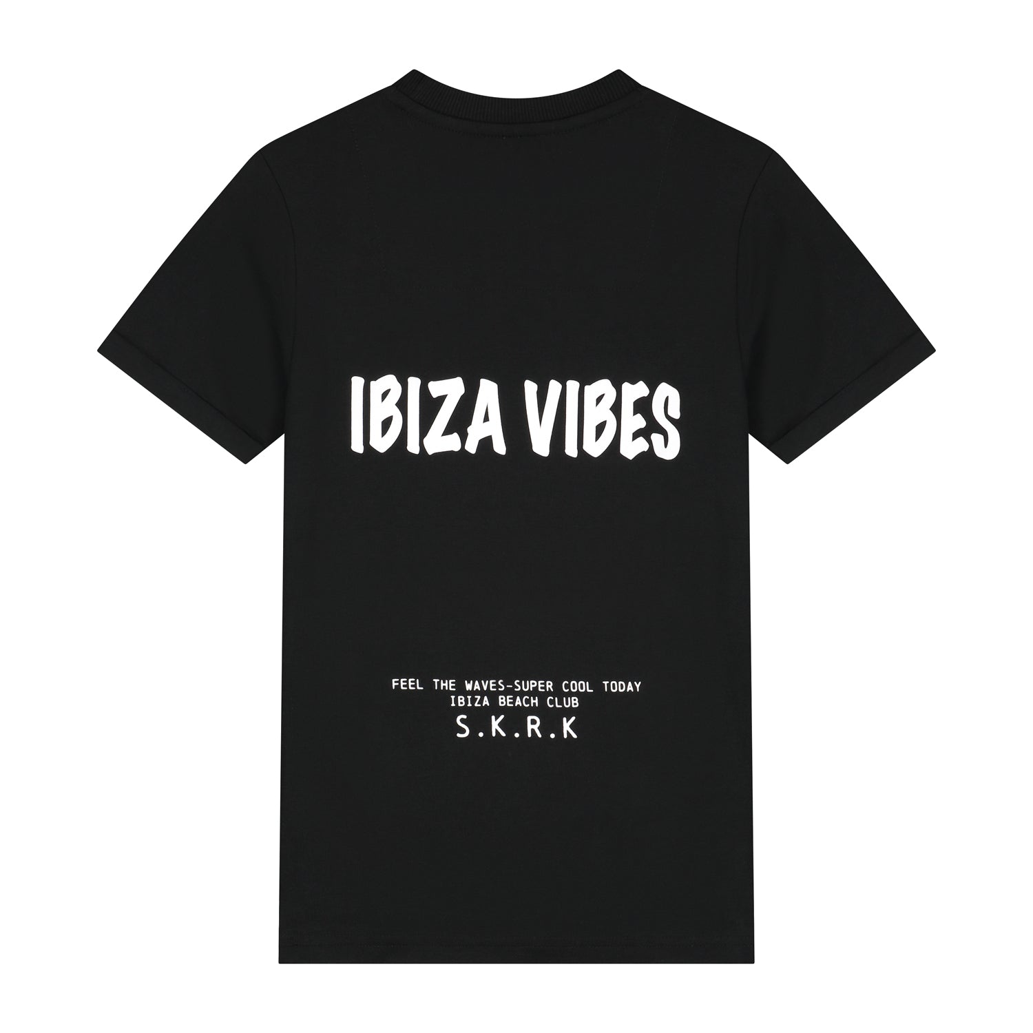 Jongens T-shirt Tino van Skurk in de kleur Black in maat 170.