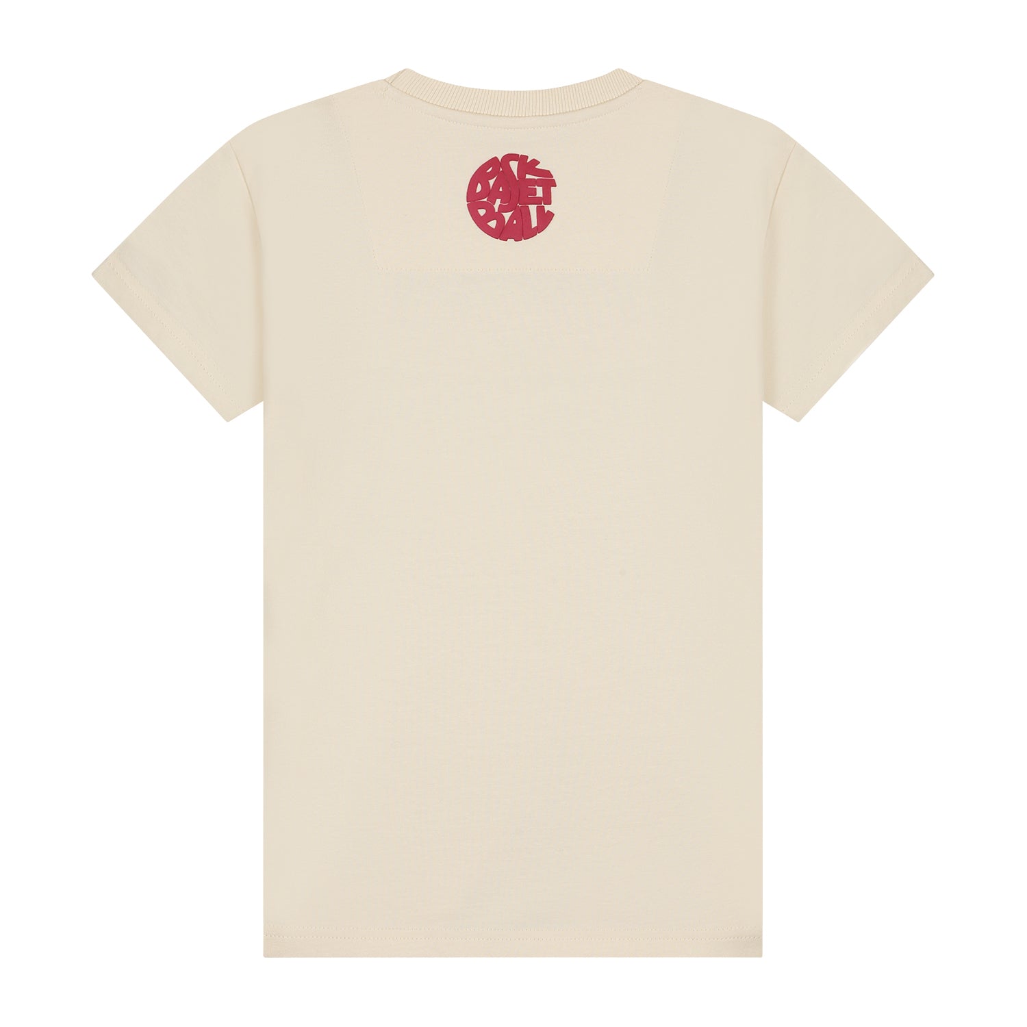 Jongens T-shirt Tommie van Skurk in de kleur Offwhite in maat 170.