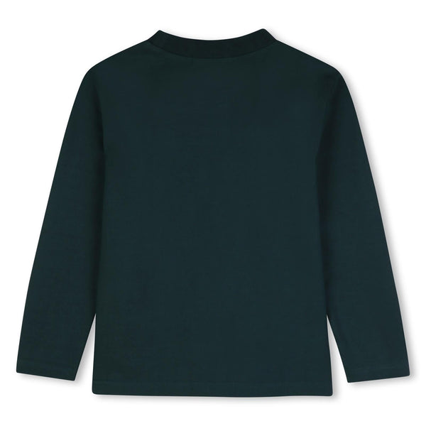 jongens LONG SLEEVE T-SHIRT van Billieblush in de kleur Blue in maat 140.