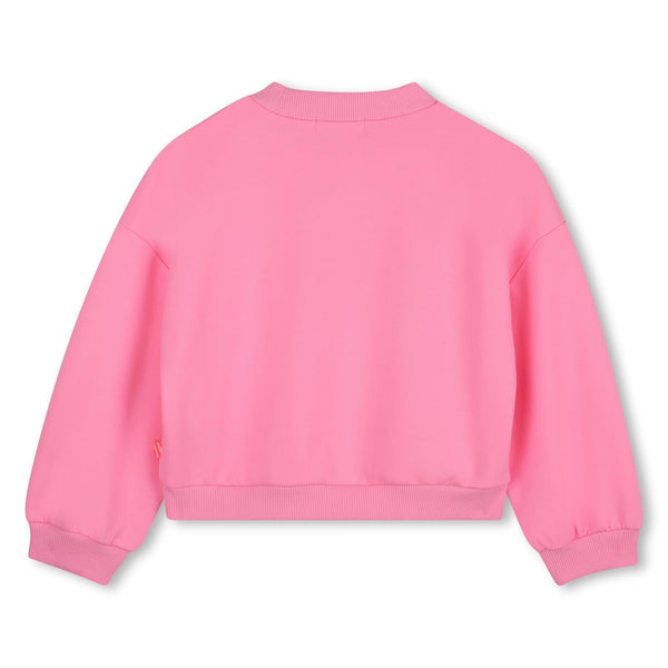 meisjes SWEATSHIRT van Billieblush in de kleur Pink in maat 140.