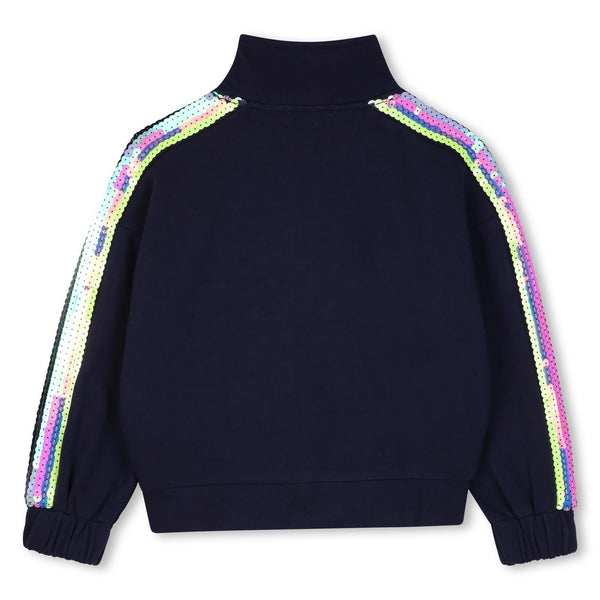 meisjes CARDIGAN van Billieblush in de kleur Blue in maat 140.