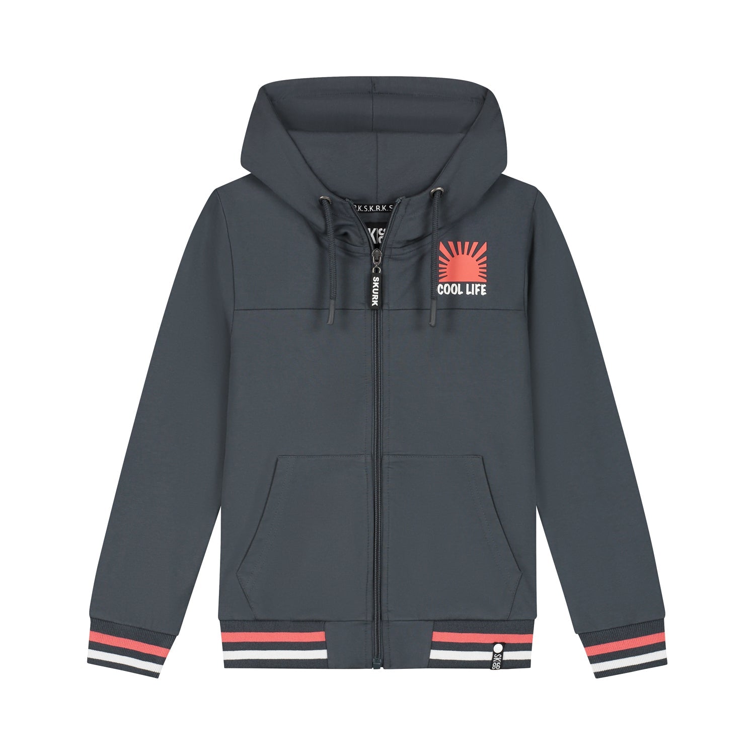 Jongens Vest Viaz van in de kleur grey in maat 170.