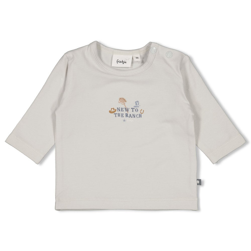 Jongens Longsleeve - Howdy van Feetje in de kleur Blauw in maat 62.