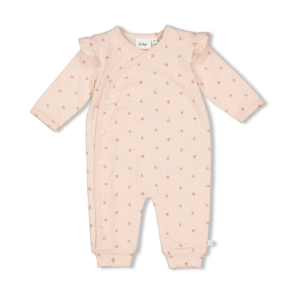 Meisjes Pak AOP - Morning Sun van Feetje in de kleur Roze in maat 62.