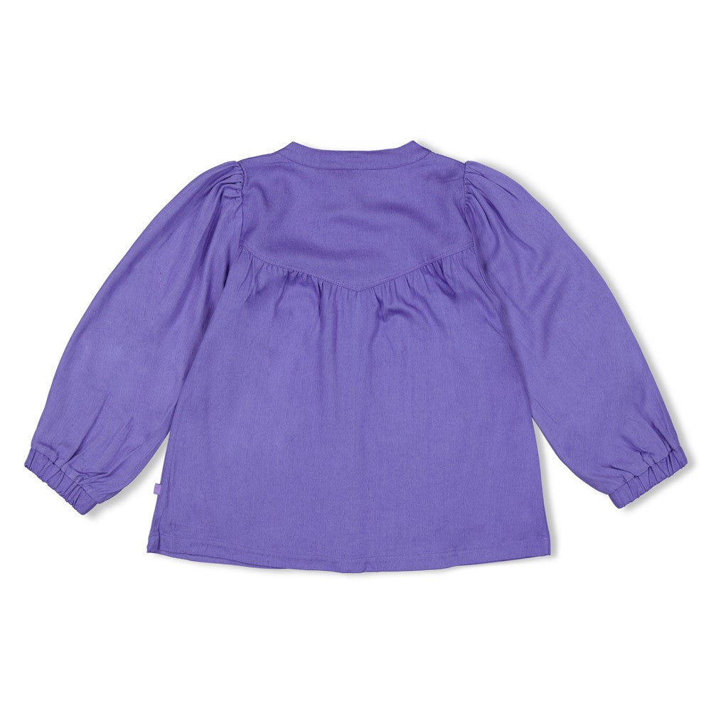 Meisjes Blouse - Wild Soul van Jubel in de kleur Lavendel in maat 128.