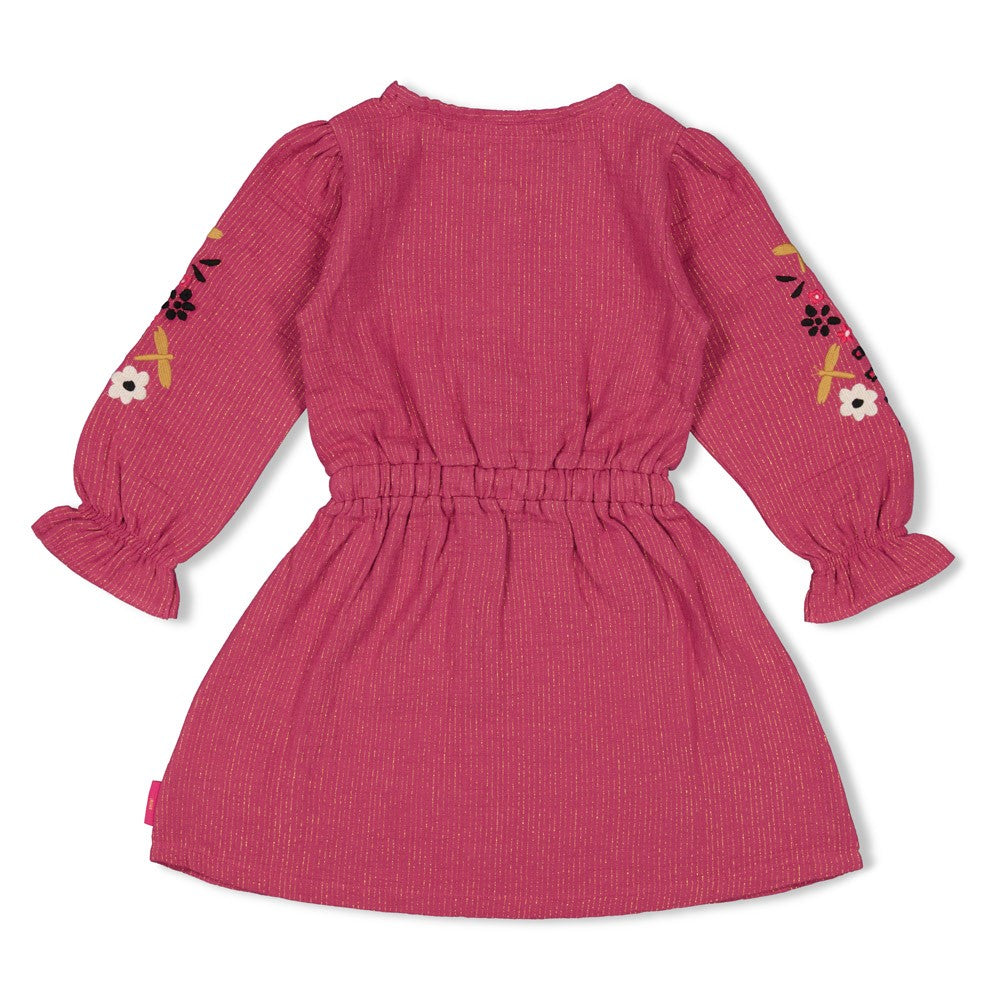 Meisjes Jurk - Shine Bright van Jubel in de kleur Violet in maat 128.