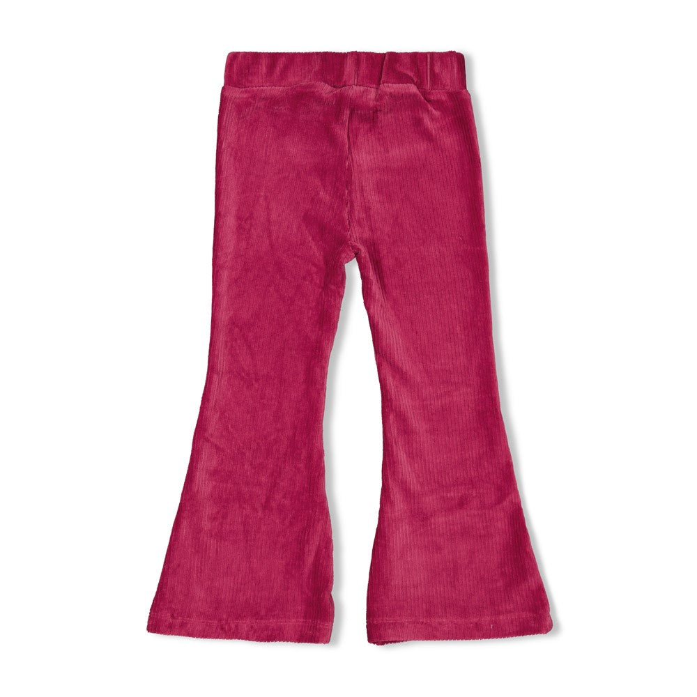 Meisjes Flared broek velours rib - Shine Bright van Jubel in de kleur Violet in maat 128.