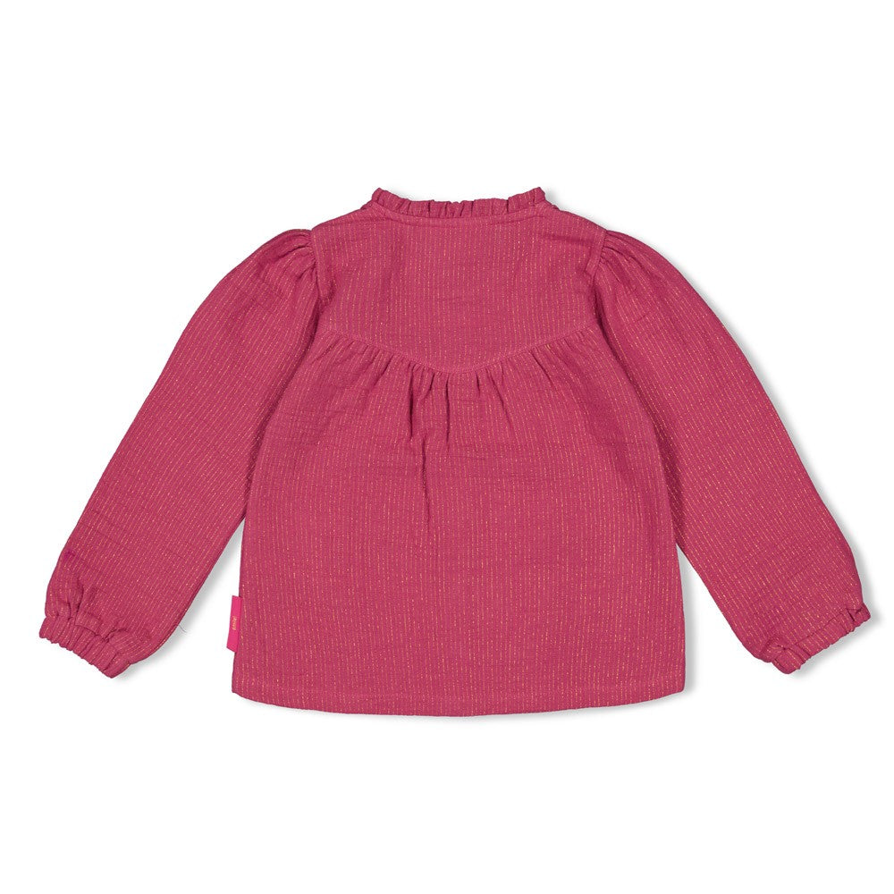 Meisjes Blouse - Shine Bright van Jubel in de kleur Violet in maat 128.