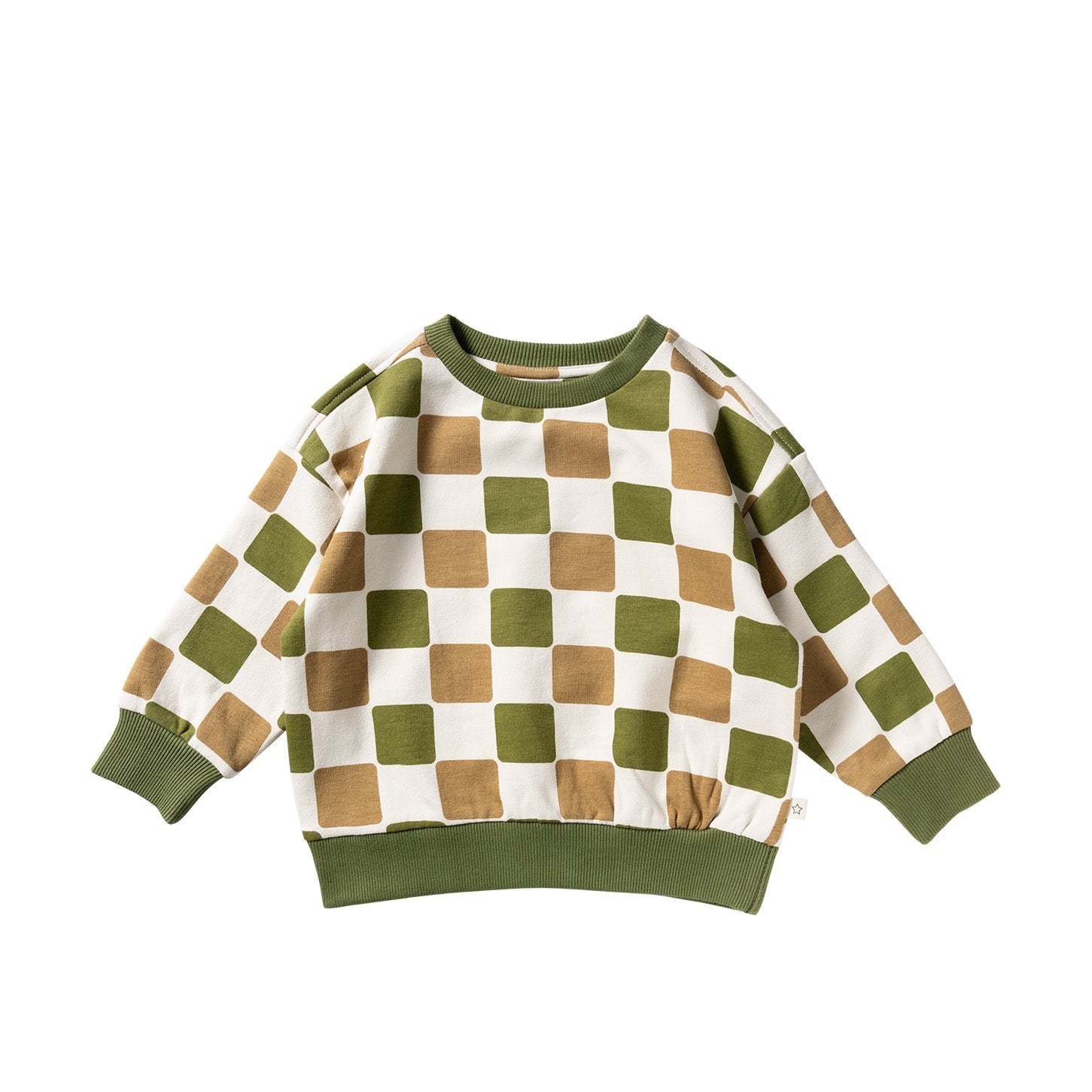 Jongens Blocked | Relaxed Sweater van Your Wishes in de kleur Multicolor in maat 128.