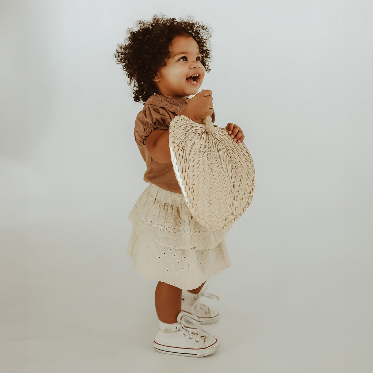 Meisjes Skirt Schiffly | Mitzi van Your Wishes in de kleur Honeycomb in maat 128.