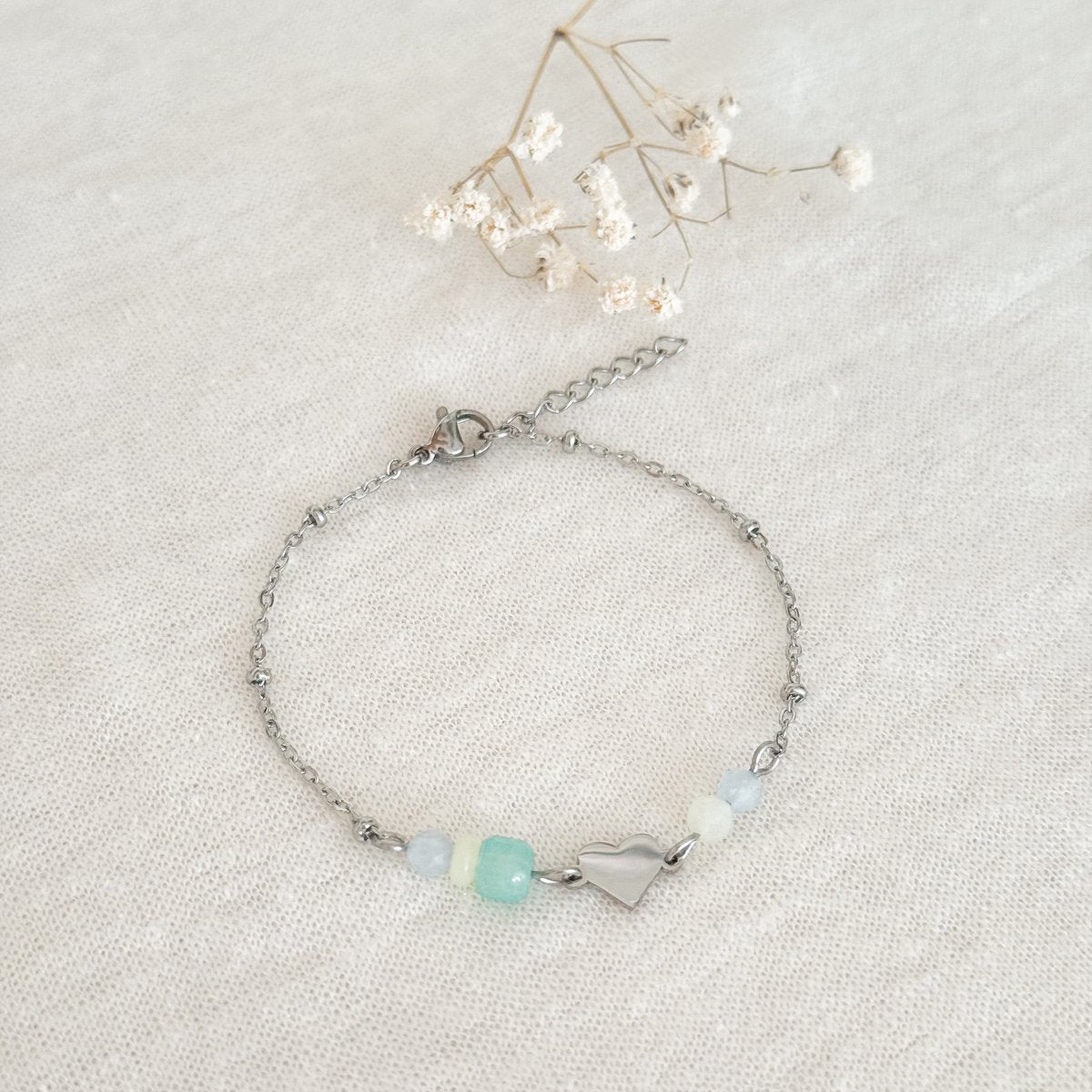 Armbandje Verbinding & Balans - Zilver