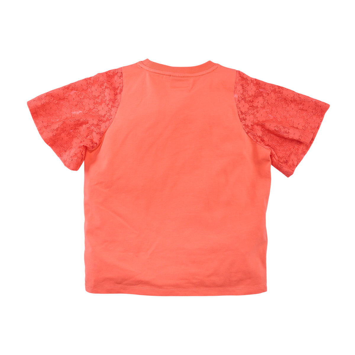 Meisjes Oversized Tee Davina van Z8 Kids in de kleur Living coral in maat 152-158.