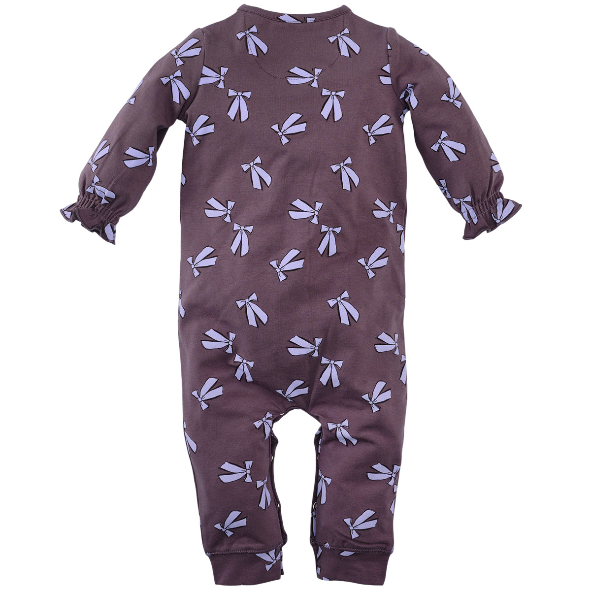 Meisjes Playsuit Fardau van Z8 Newborn in de kleur Frosted Plum in maat 68.