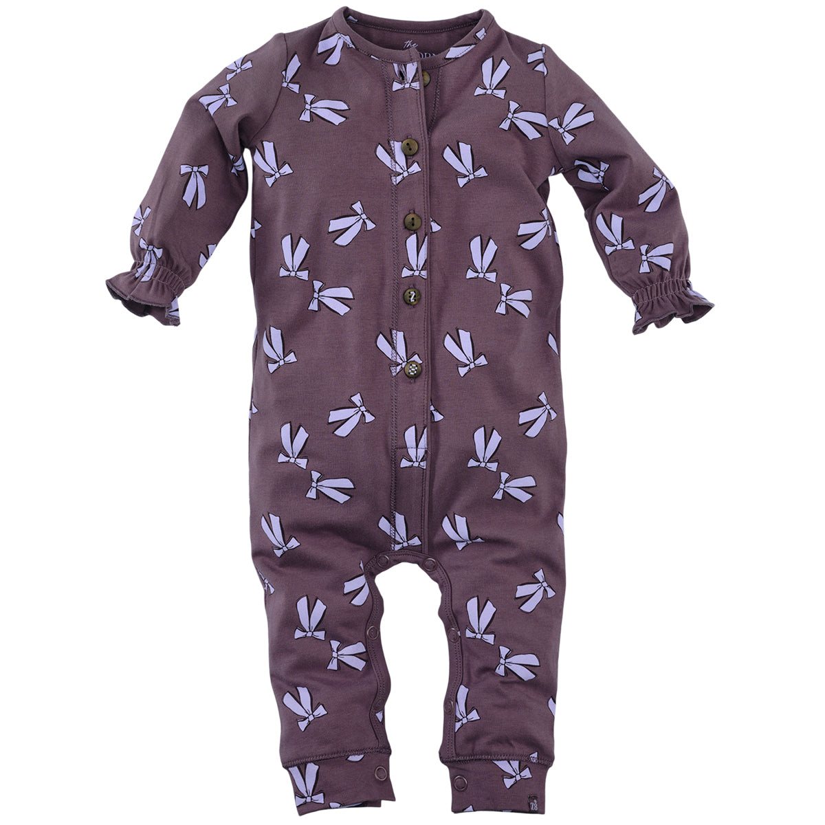 Meisjes Playsuit Fardau van Z8 Newborn in de kleur Frosted Plum in maat 68.