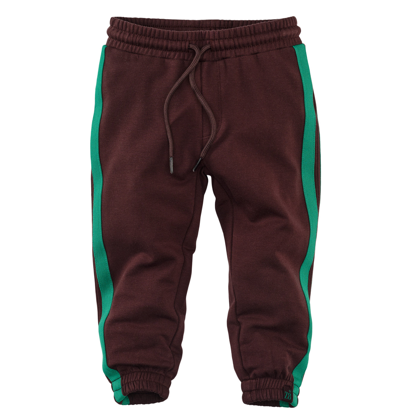 Jongens Sweatpants Frenkie van Z8 Mini in de kleur Crushed cloves in maat 116.