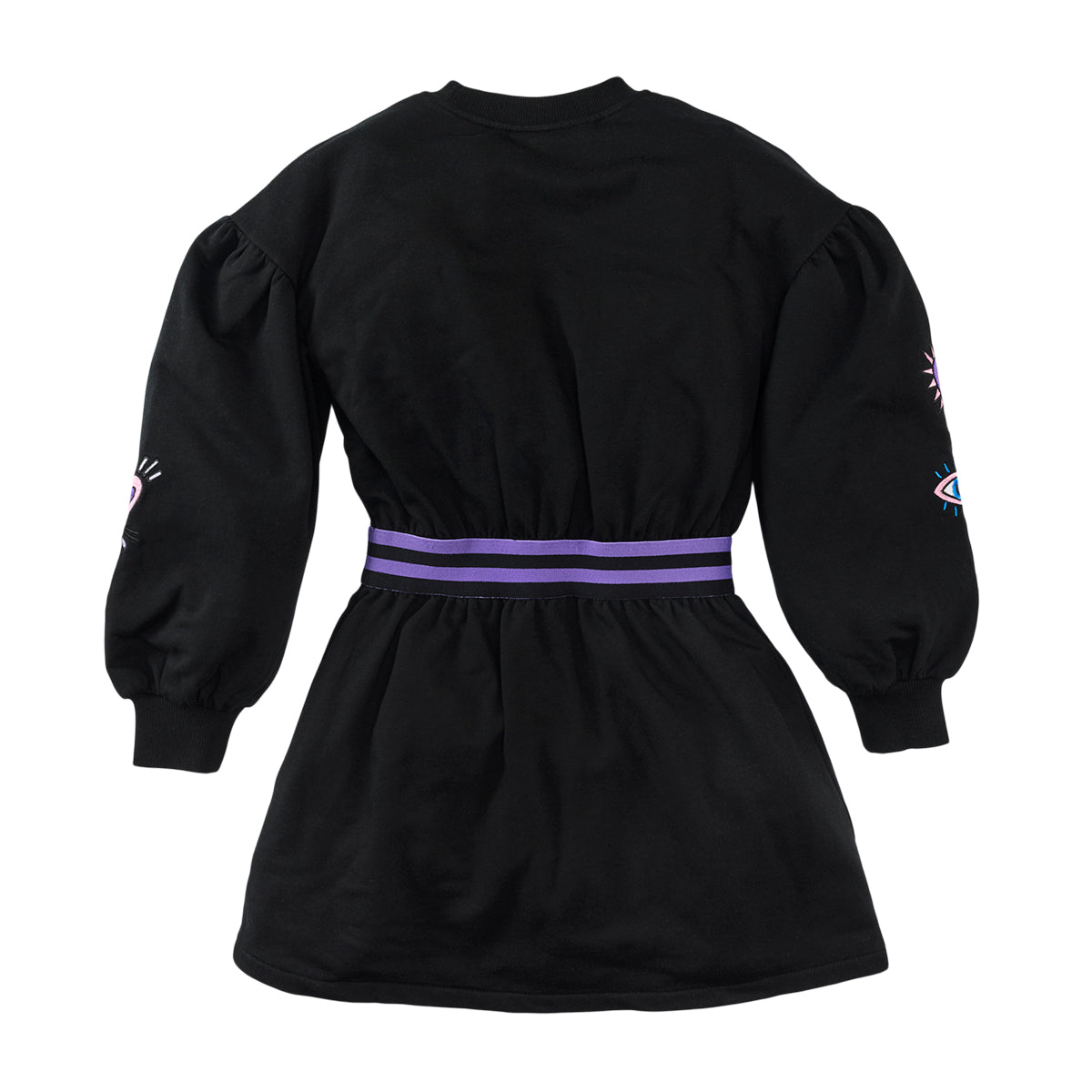 Meisjes Sweatdress Frozan van Z8 in de kleur Night Sky in maat 140-146.