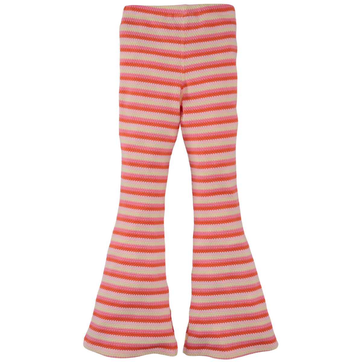 Meisjes Structure Flared Pants Lauren van Z8 Kids in de kleur Lovely lemon in maat 152.