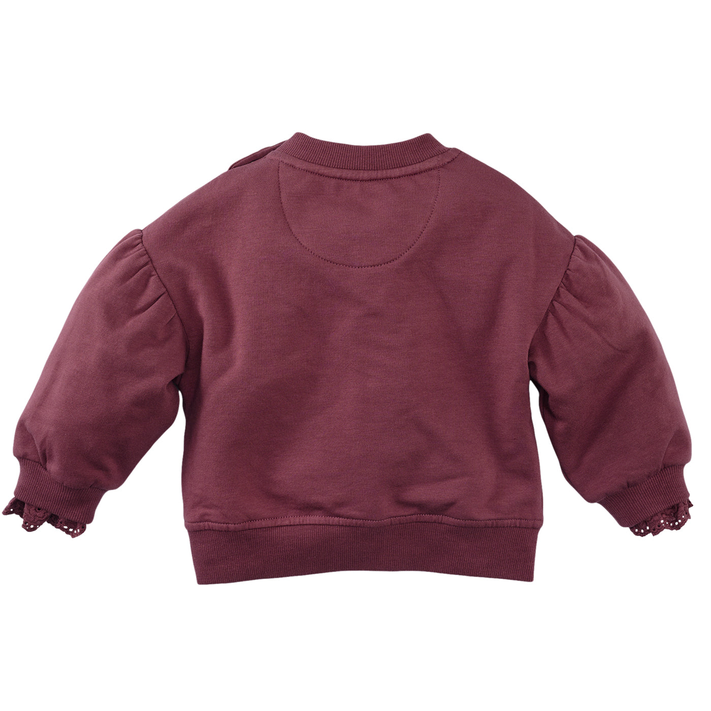 Meisjes Sweater Lizelot van Z8 Mini in de kleur Spicy Mauve in maat 116.