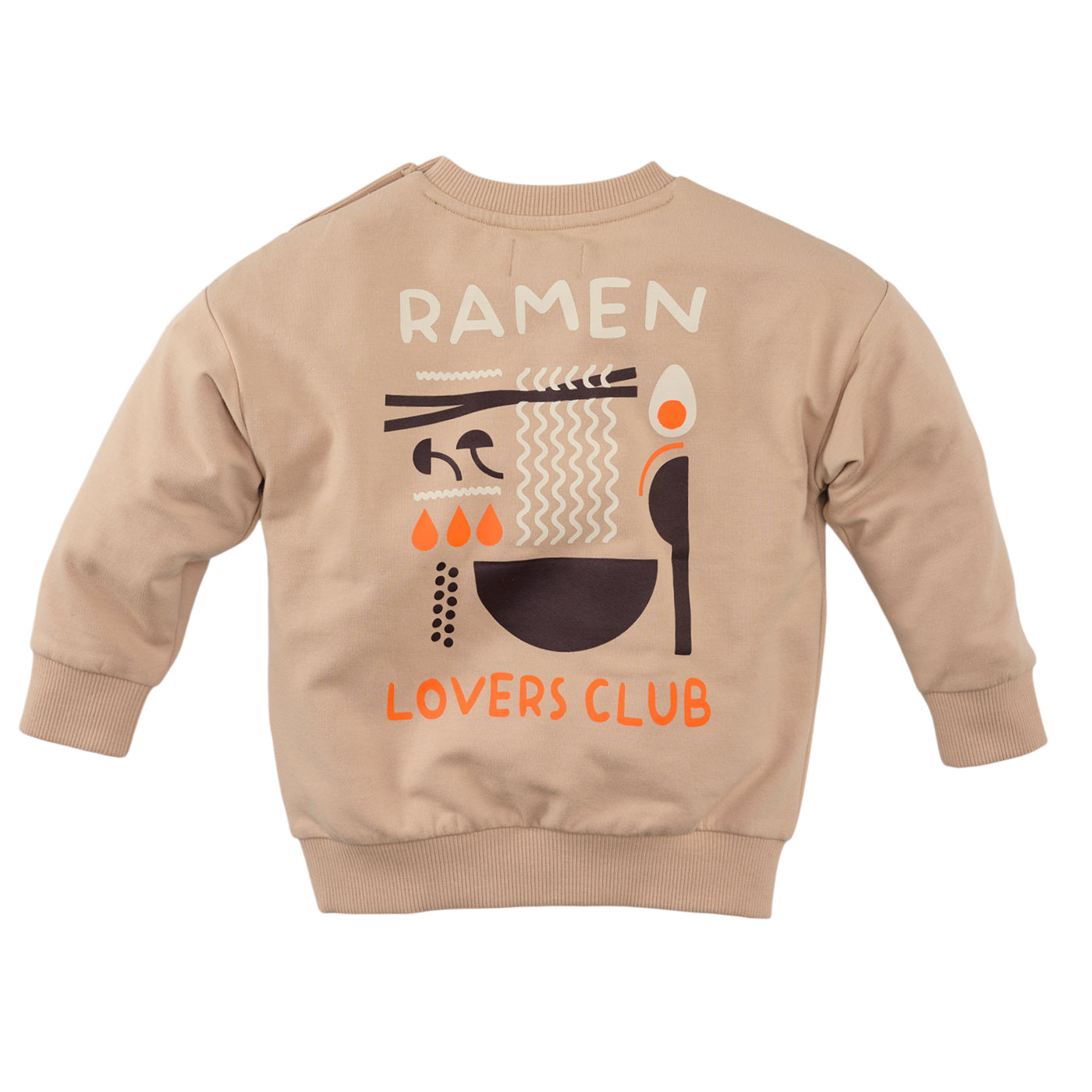 Jongens Sweater Tiemen van Z8 Mini in de kleur Nougat in maat 116.