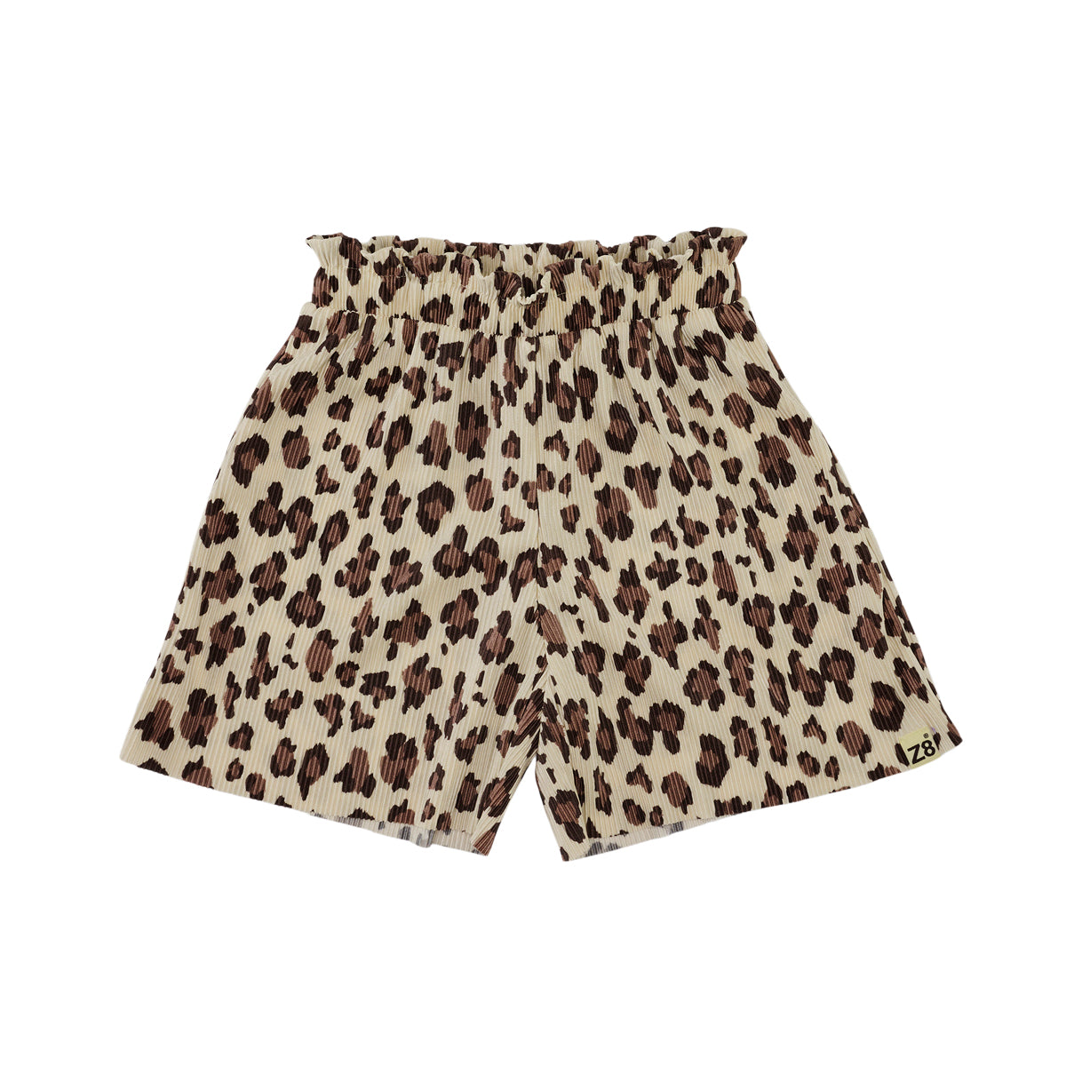 Meisjes Plissé Shorts Maysa van Z8 in de kleur Oyster sand/AOP in maat 152.