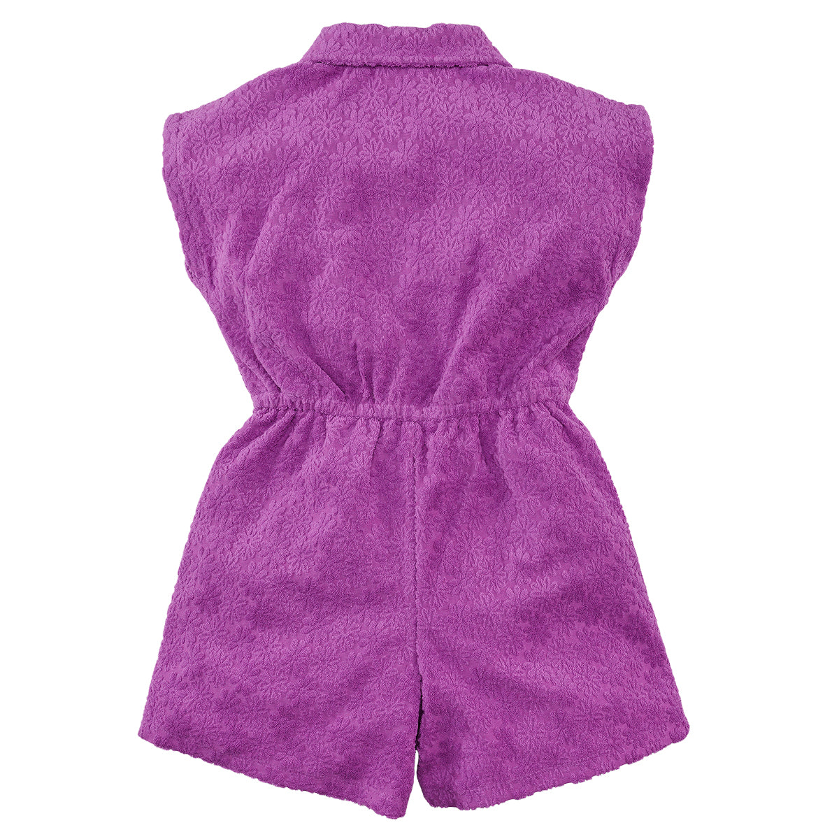 Meisjes Terry Playsuit Hannelie van Z8 in de kleur Ola viola in maat 152-158.