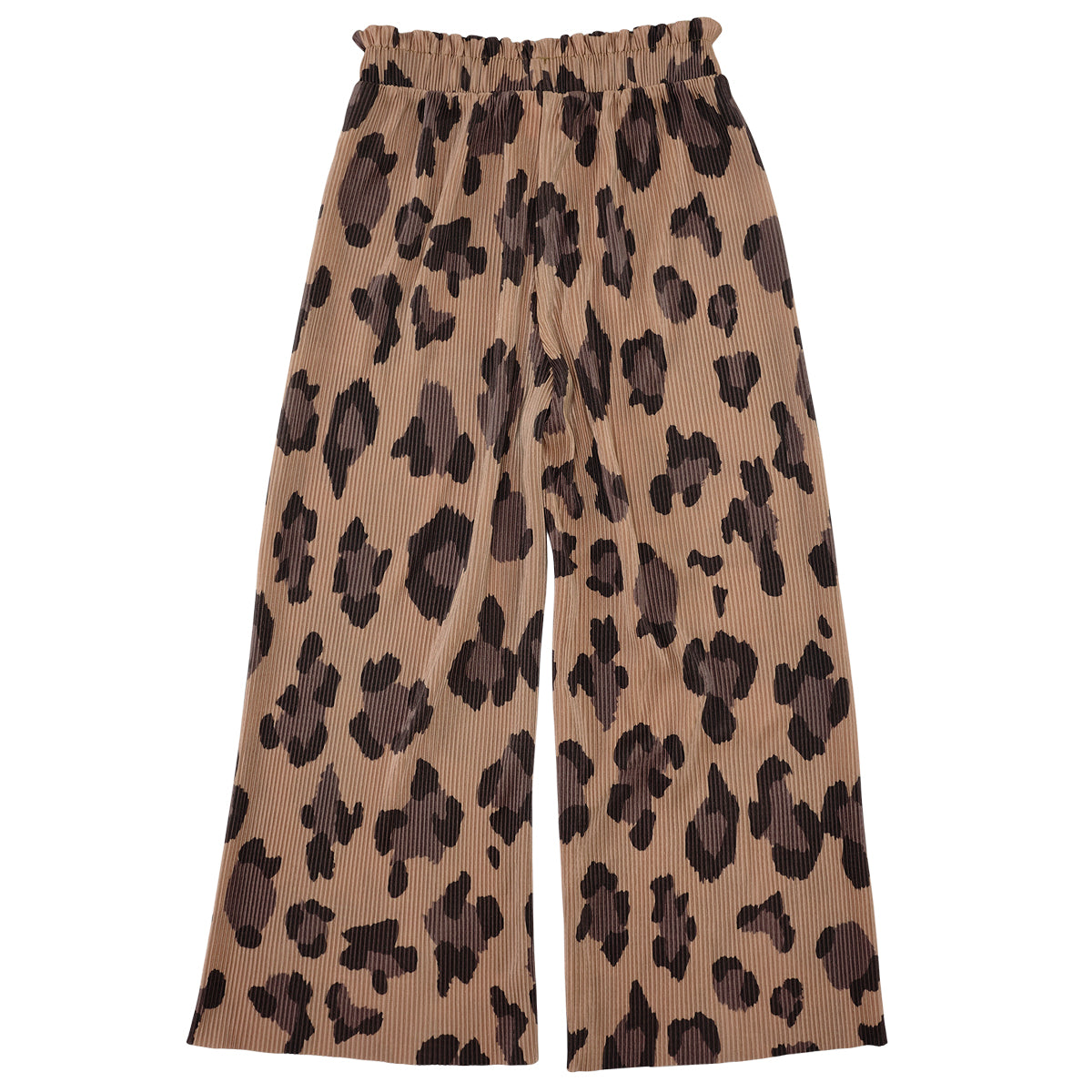 Meisjes Plissé Pants Goldie van Z8 in de kleur Amaretti/AOP in maat 152.