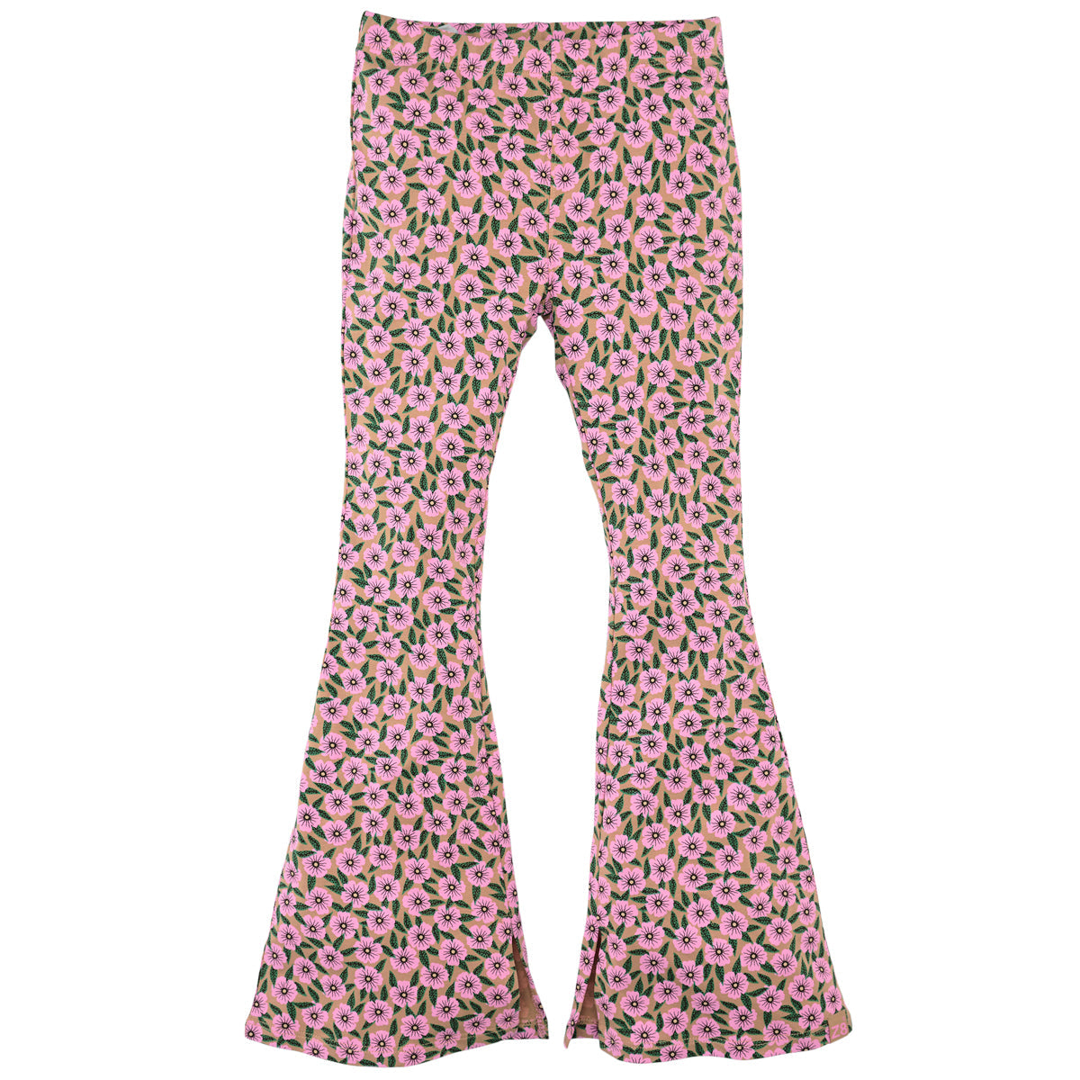 Meisjes Flared Pants Alegra van Z8 in de kleur Amaretti/AOP in maat 152.