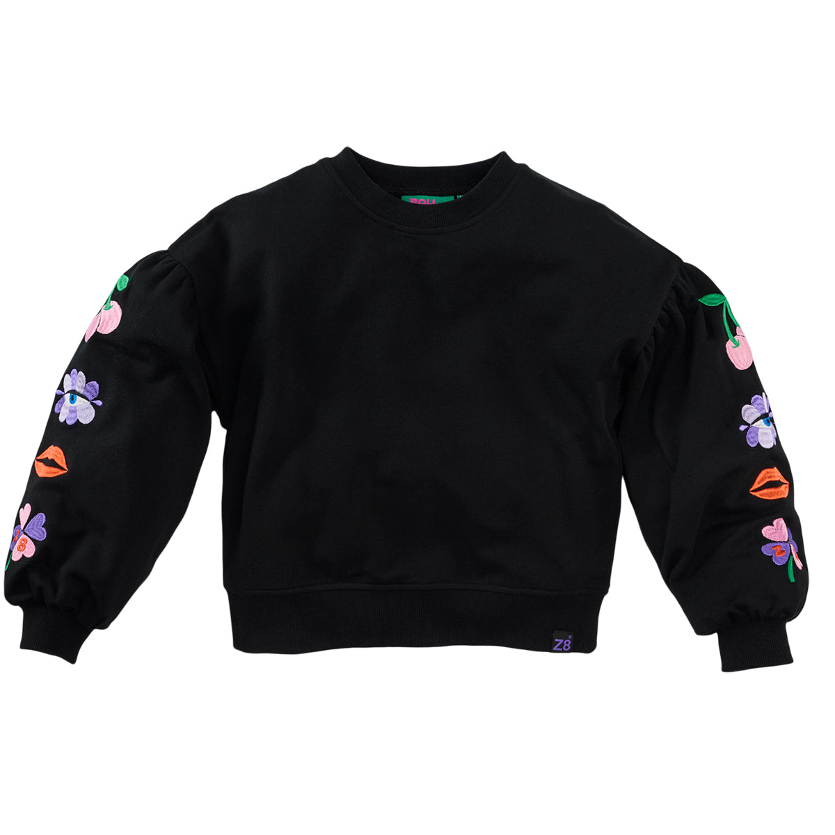 Meisjes Sweater Zahara van in de kleur Night Sky in maat 152-158.