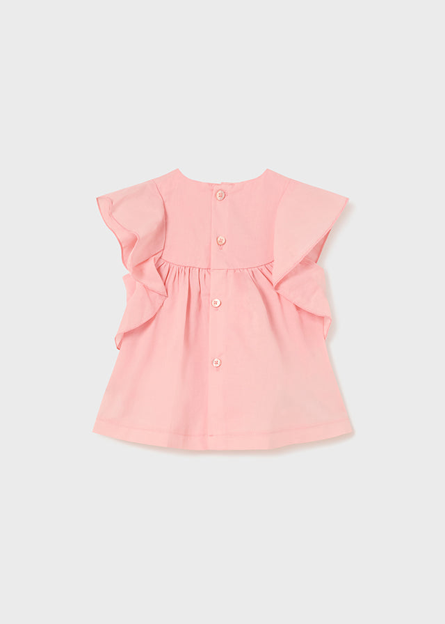 Mayoral Embroidered loose shirt